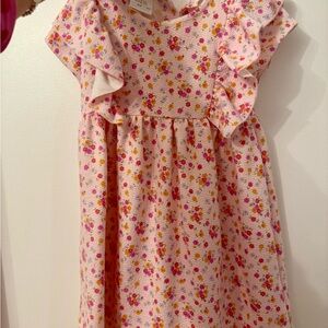 Zara Floral Pink Kids Dress